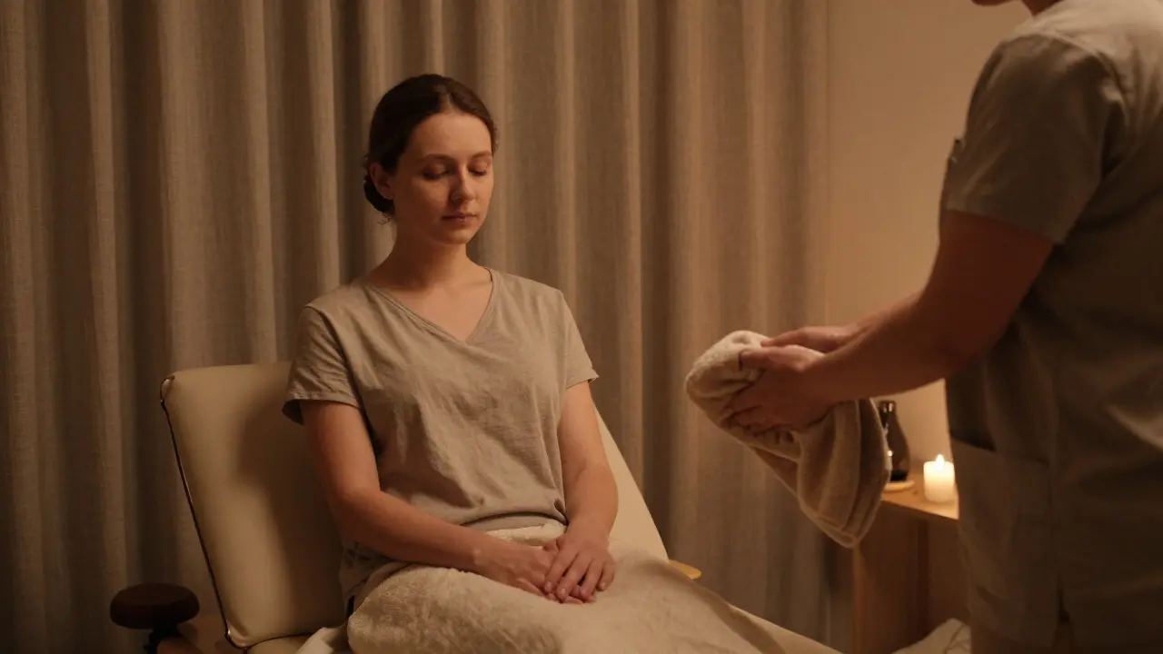 Tantrická masáž pro introvertovy: Jak zvládnout ostych a najít klid v dotyku