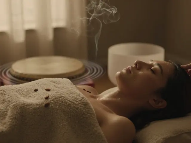 Tantrická masáž a hudba: Jak rytmus a zvuk ovlivňují techniku doteku