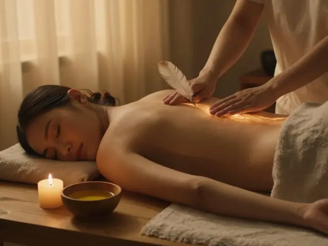 Uvolnění energetických bloků v těle během tantrické masáže: jak to funguje a co cítíte