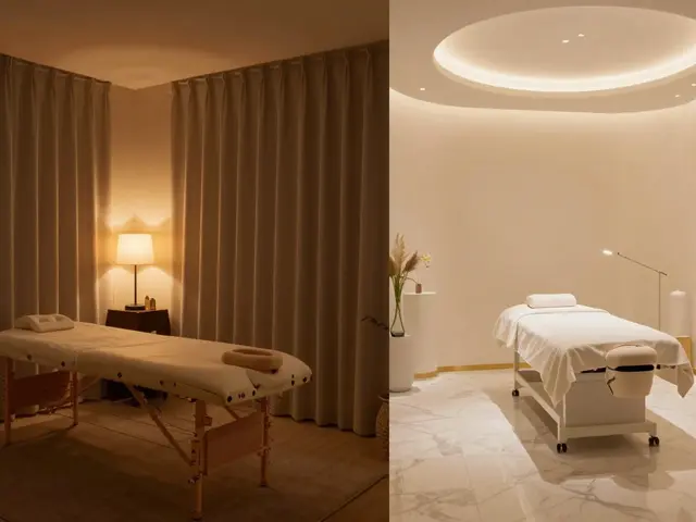 Soukromé studio vs. větší tantrický salon: Kde najdete pravý relax?